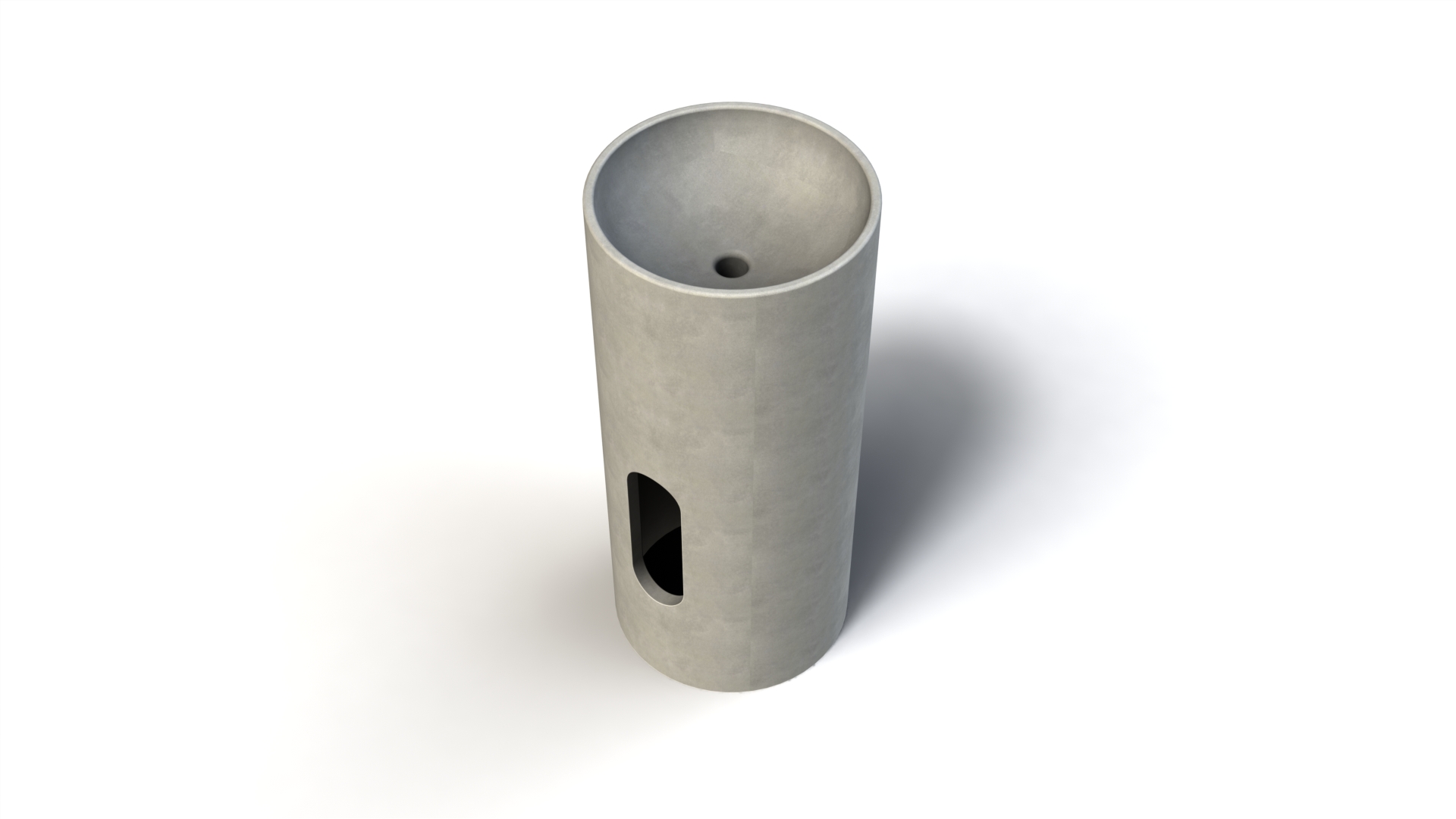 Напольная цилиндрическая раковина «Cylinder»
